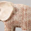 Statue éléphant Boho - figurine en résine de 8 po avec motifs tribaux sculptés à la main, décor vintage rustique pour tablette, bureau et bibliothèque