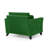 46" W Corduroy Armchair-2069886225