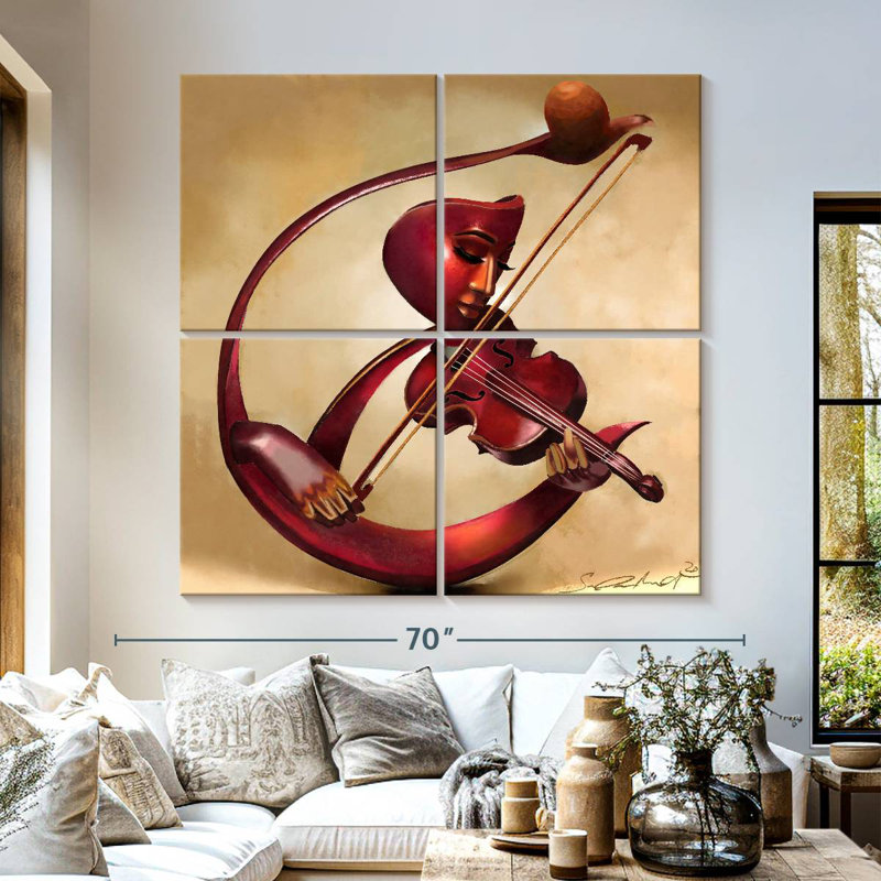 Leisha Ethereal Strings, 38" H x 38" W