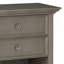 Amherst - Table de chevet - Gris campagne-717697484