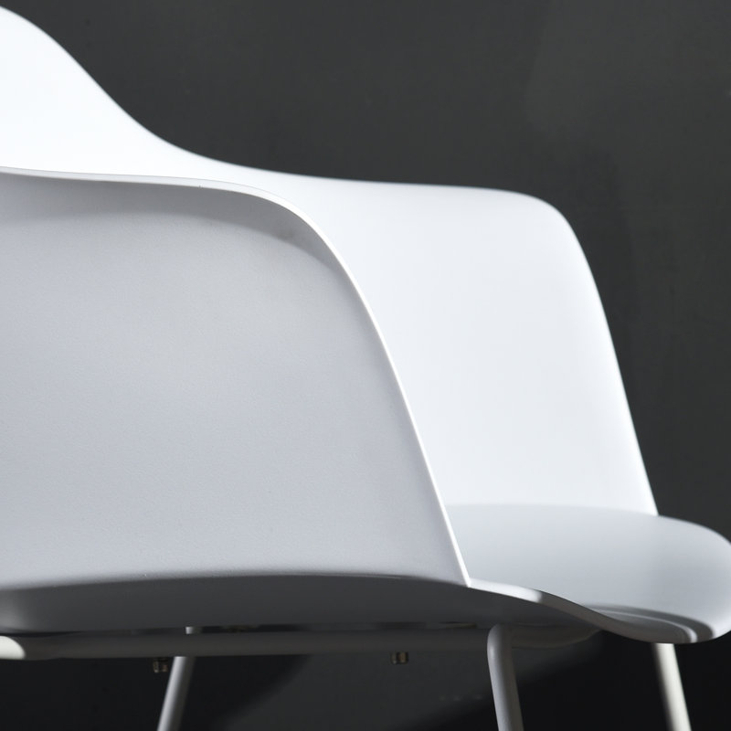 Bramley 44cm H Side Chair, White