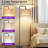 68" Arched/arc Rattan Floor Lamp With Bulb And Remote Control-774290052