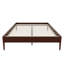 Base de lit plateforme en bois de bambou sec de 15 pouces de hauteur-340570548-340570545