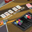 Table de poker professionnelle 110,24 "avec lumières USB