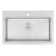 Ancona 30" Handmade Drop-in Single Bowl Workstation Kitchen Sink with Accessories