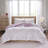 Metallic Printed Plum Comforter For With Luminous In Print And Appealing-119104324
