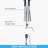 Touch Kitchen Faucet With Pull Down - Stainless Steel In Matte Black Design, 360 Rotating Nozzle For Sink Cleaning Practice, And Rust Quality, Simple Water Temperature Flow Management Single Handle ,-134226242