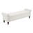 Velvet/Linen Upholstered Storage Bench With Segmented Storage Compartments-546778403-568029255
