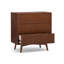 Solid Wood 76cm W 3 - Drawer Chest of Drawers-124354458