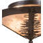Domaine 3 - Light Semi Flush Mount