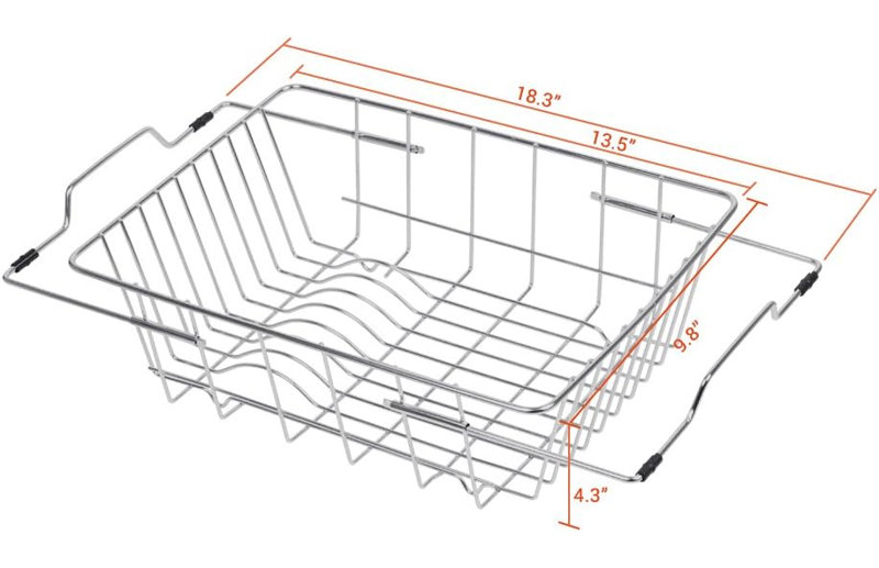 Single - Tier Sink Dish Rack