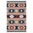 Suresnes Flat Weave Wool/Cotton Southwestern Rug in Light Pink/Blue-1606507085