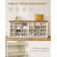 Banc de rangement pour chaussures Farmhouse, banc de rangement pour chaussures d'entrée, compartiments à chaussures en bois élargis, bancs à chaussures pour vestiaire, salon, blanc antique-647780019-654298448