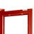 Kyoung 13.75 " Wide 4 - Shelf Storage Cabinet with-67604938