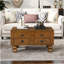 Table basse rectangulaire en bois massif