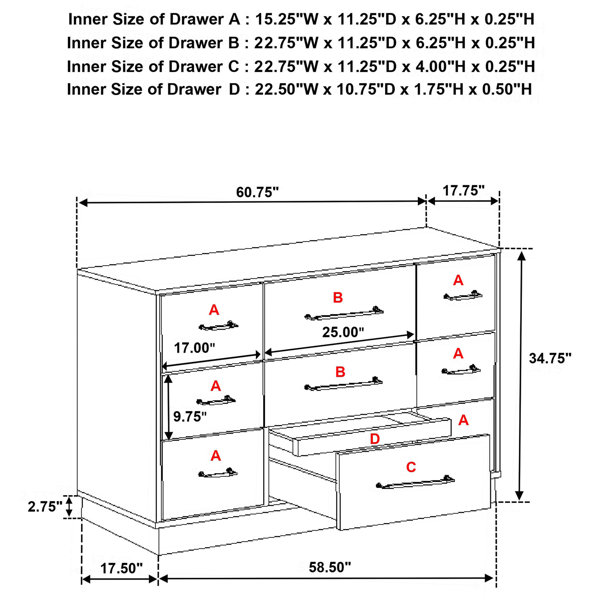 Dimensions du produit