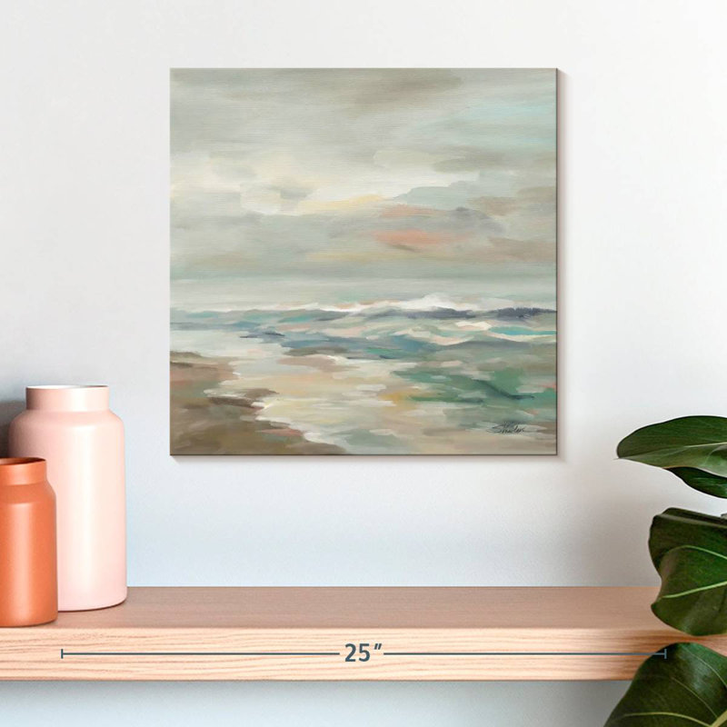 Adeliza marée pastel, H 16 po x l 16 po