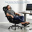 Fauteuil de direction inclinable ergonomique avec repose-pieds Home Office-1759428522