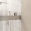 Porte de douche coulissante sans cadre en verre trempé à fermeture en douceur de l 48 po x H 76 po-98502870