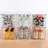 4Pack Stackable Kitchen Storage Drawers, Clear Foods Organizer Bins With Handles