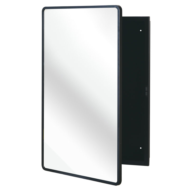 Armoire à pharmacie à miroir Beselare, H 36 po x l 24 po x P 5,12 po