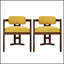 Ensemble de chaises de salle à manger rembourrées en bois durable pour des espaces élégants avec une assise confortable et une structure robuste