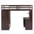 Loft Bed with Drawers,Desk,and Wardrobe-1498465405-1498465406