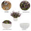 Ledbetter Faux Silk Lavender Arrangement in Pot