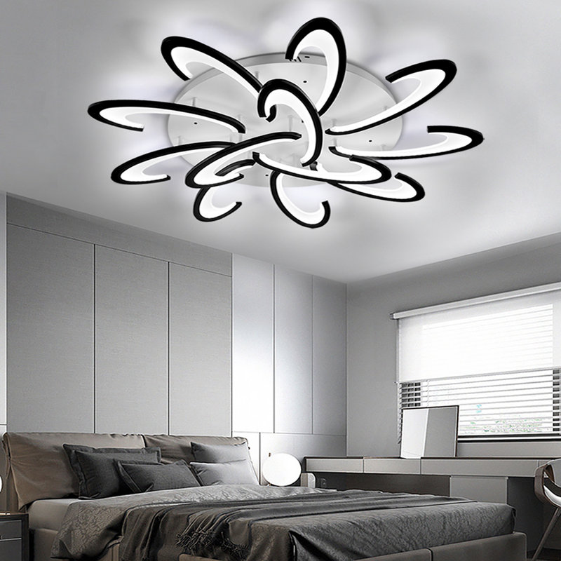 Brahim 12 - Light Geometric Chandelier