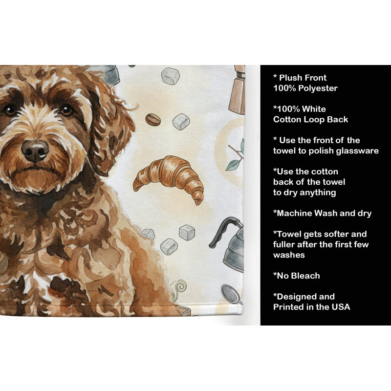 Serviette de cuisine Espagnole Water Dog, Chien d'eau espagnol