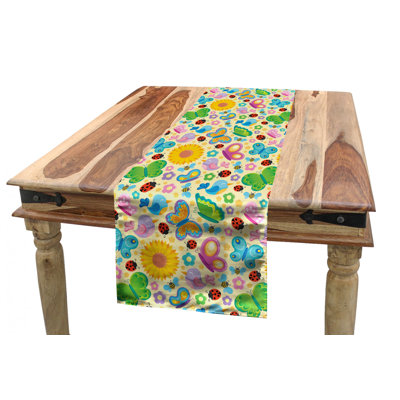 Nursery Floral Table Runner