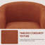 Fauteuil club rembourré en tissu-116648881