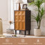 Commode d'appoint à panneau simple Asante