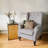 Lachesis Wingback Chair,wood-974954034
