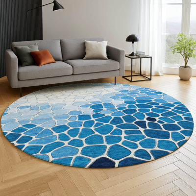 Premium Machine Washable Mayfield AMF2190 geometric Rug