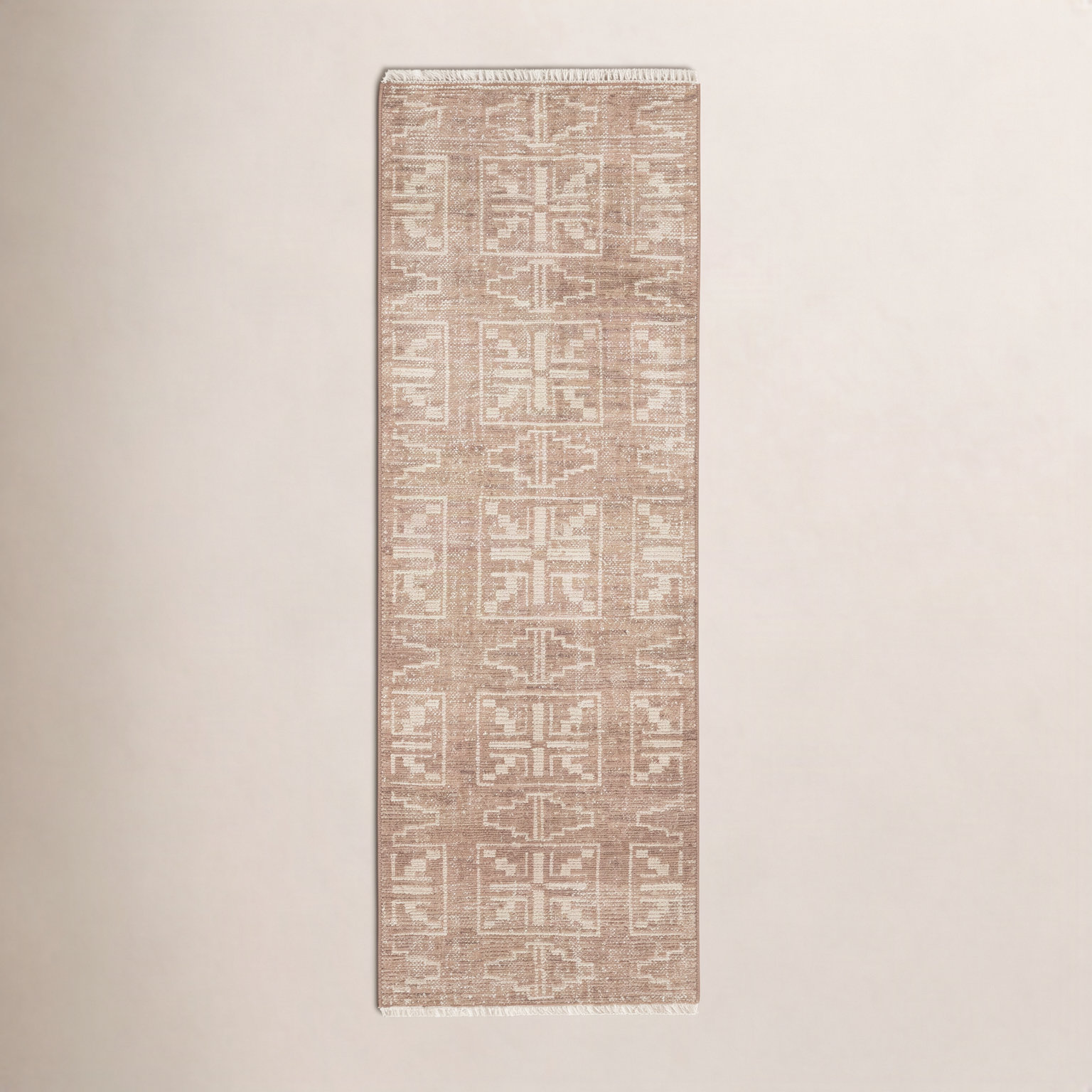 Mira Hand-Knotted Oriental Wool Rug, Runner 2'6" x 8'