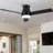 Lowe Profile Ceiling Fan With Light