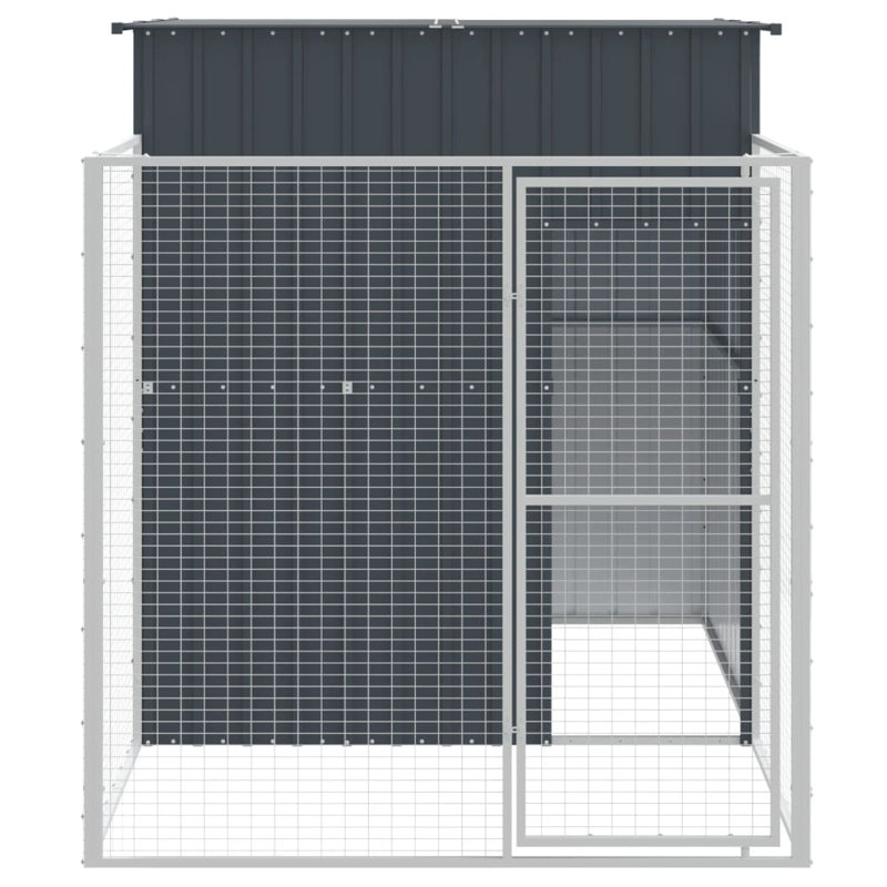 Drayson Stell Dog House, Anthracite, 43.3'' H x 43.3'' W x 239.8'' D