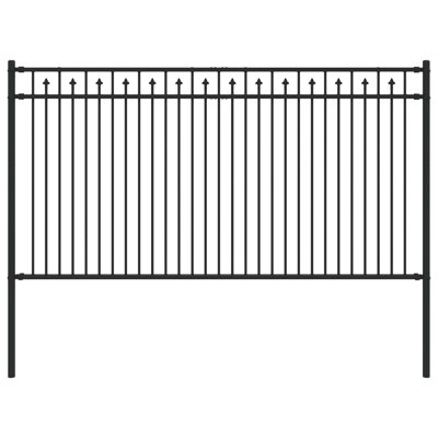 Powder-Coated Steel Fence Panels Included