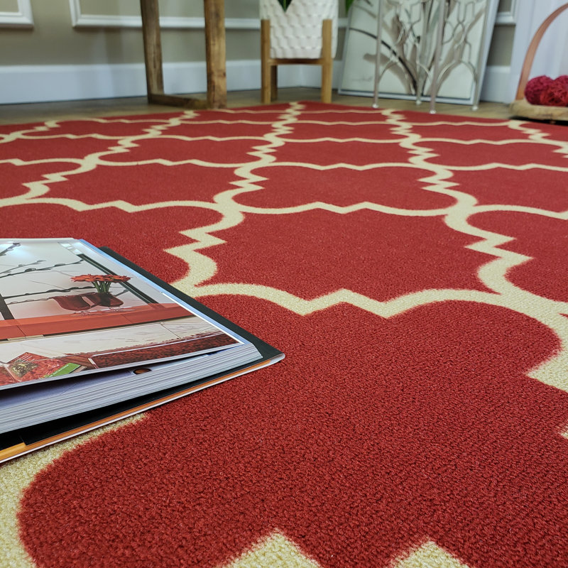 Arrun Geometric Indoor Rug, Rectangle 5' x 6'6"