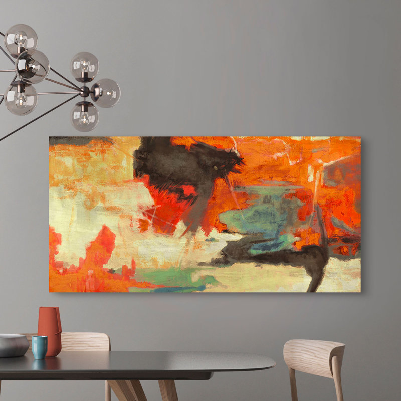Indian Summer by Jim Stone - Wrapped Canvas Painting, 35cm H x 70cm W x 4cm D