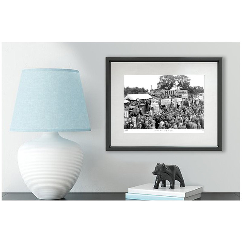 Epsom, Derby Day C1955 by Francis Frith - Single Picture Frame Print, 40cm H x 50cm W x 2.3cm D