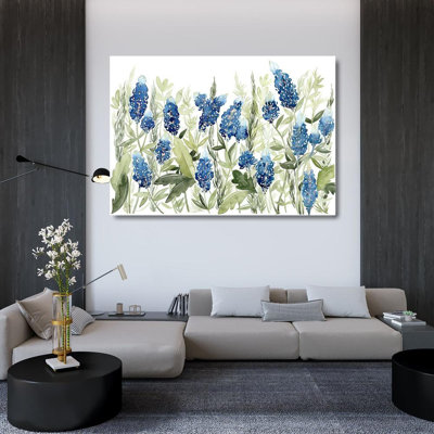 Art sur toile tendue Lark Manor ™ Popp, Grace, Blue Bonnets III (ASH)