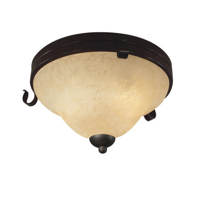 Braxton Glass Flush Mount