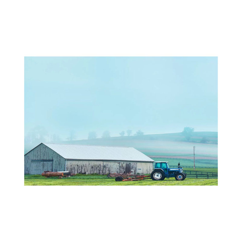 Barn Scene VII by James McLoughlin - Wrapped Canvas Print, 30.48cm H x 45.72cm W x 1.905cm D