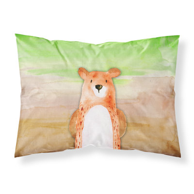 Taie d’oreiller aquarelle ours