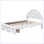 Lit plateforme tapissier moderne avec tête de lit en forme de coquillage-1303932114-1303932112