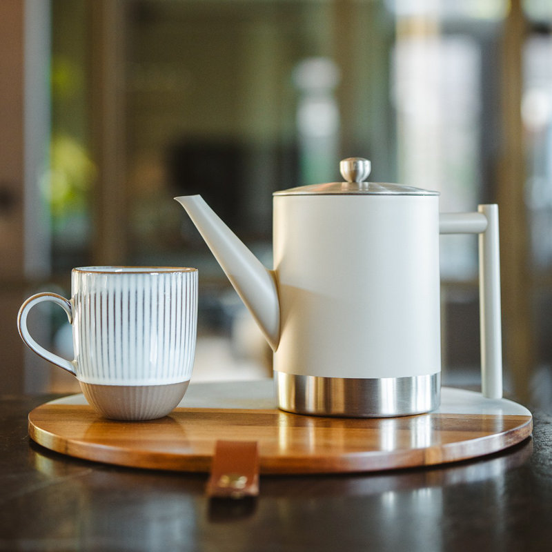 Stoneware Teacup