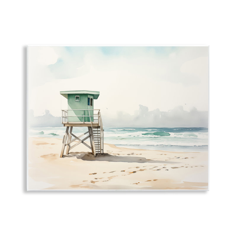  «Summer Lifeguard Stand» par Arlington Prints