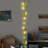 Elegant Wall Lamp with 20 Decorative Ball Lights, 2.4-2.8 in Diameter | 100% Polyester Design, 118 in Cable Length | Battery Operated (3 x AA, Not Included) | Perfect for Home Decor & Ambient Lighting-106854201